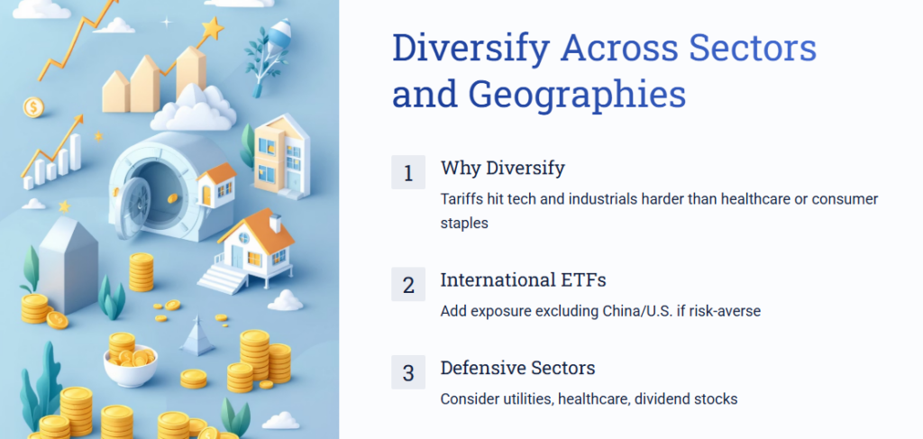 6 Smart Ways to Invest During a U.S.-China Tariff Trade War - 2 6 Smart Ways to Invest During a U.S.-China Tariff Trade War - Diversify Across Sectors and Geographies
